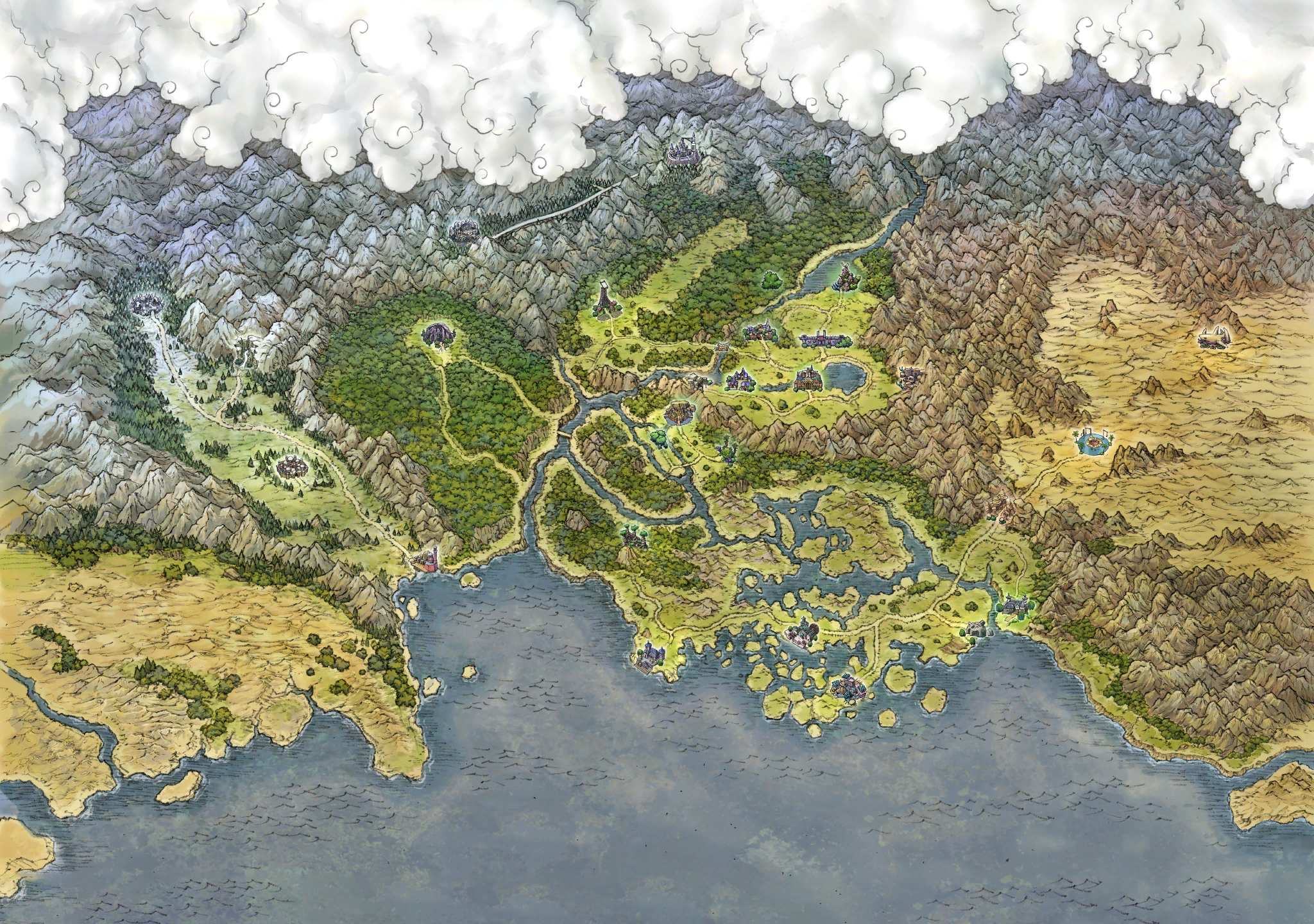 Allraan World Map