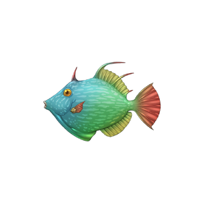 Brilliant Filefish