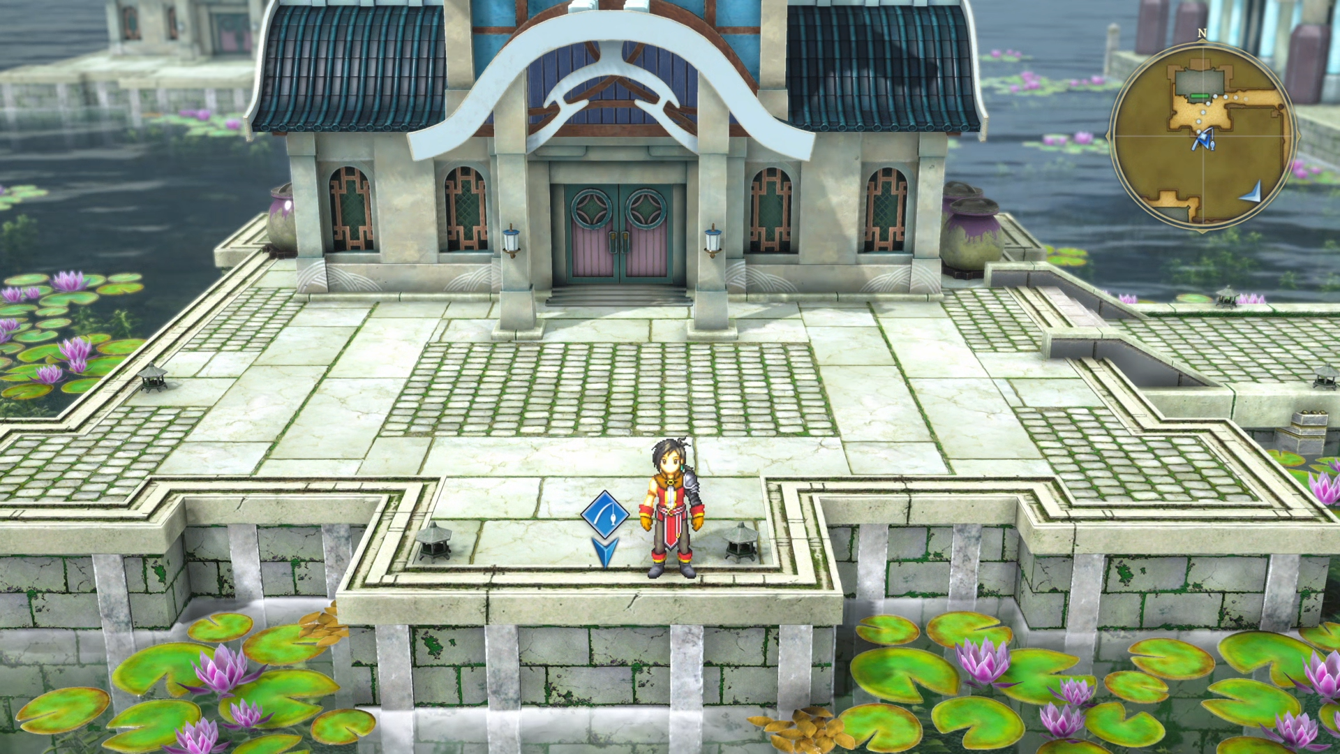 Screenshot of Hishahn Palace fishing spot