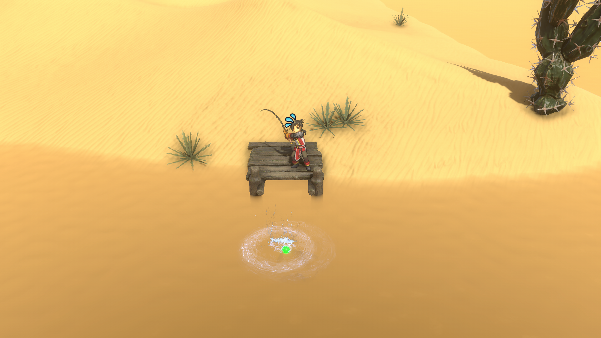 Screenshot of Little Sandfish Island fishing spot