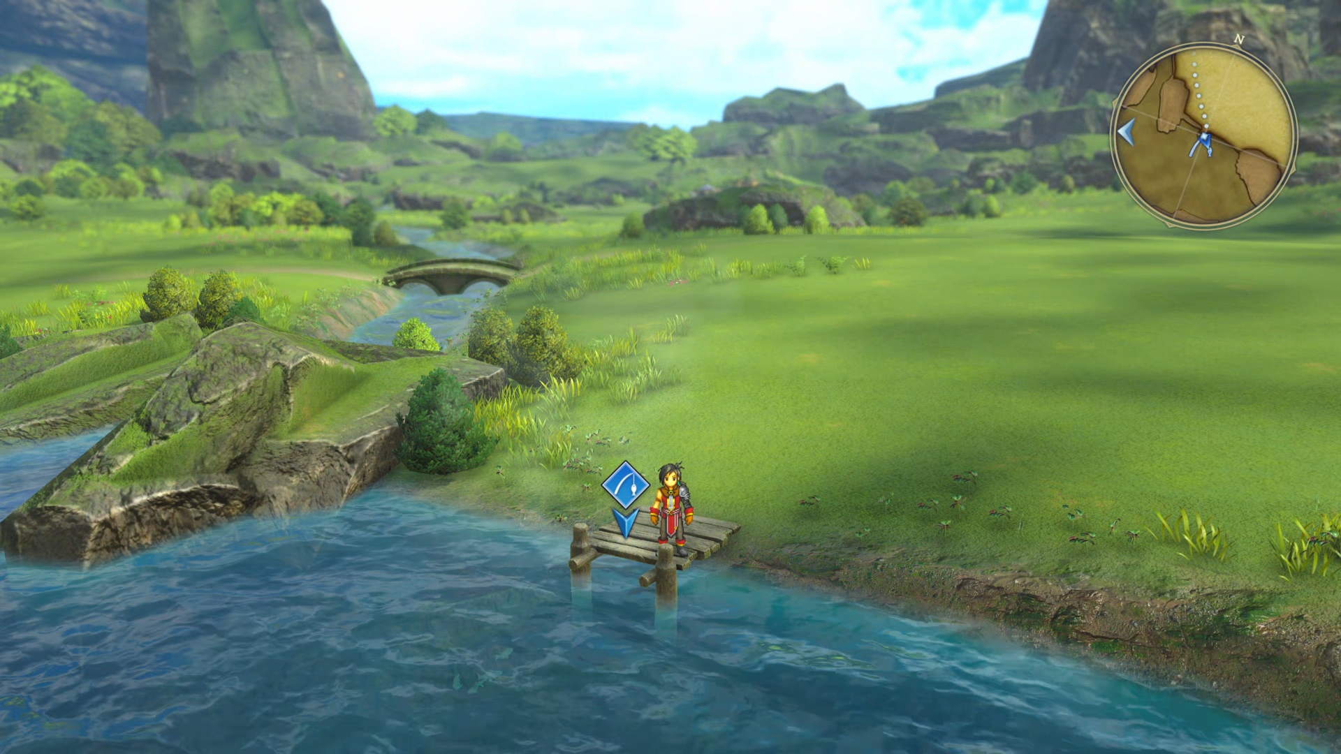 Screenshot of Near Headquarters fishing spot