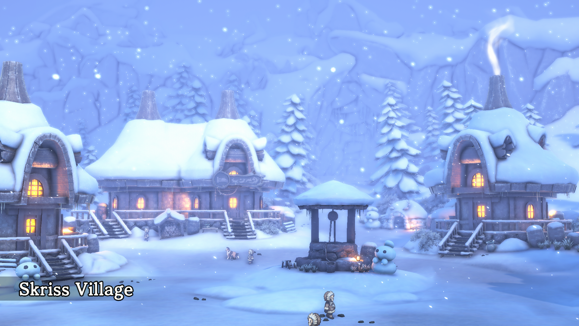 Screenshot of Skriss Village fishing spot